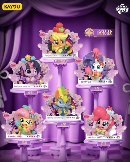 Kayou x My Little Pony Gala Ball Series 3D Card Figurine