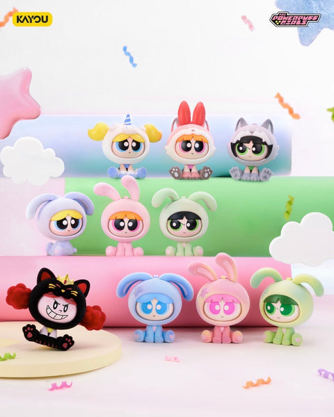 Kayou x The Powerpuff Girls Claw Attack Face Changing Series Figure