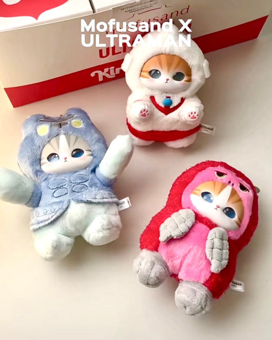 Kiramekko Mofusand x Ultraman Vinyl Plush Vol.1