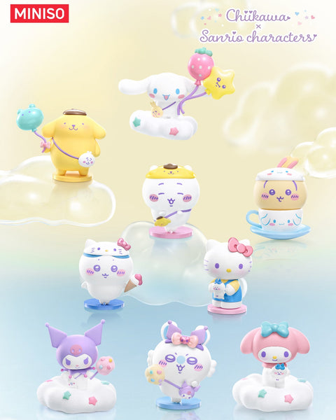 Miniso x Chiikawa x Sanrio Characters
