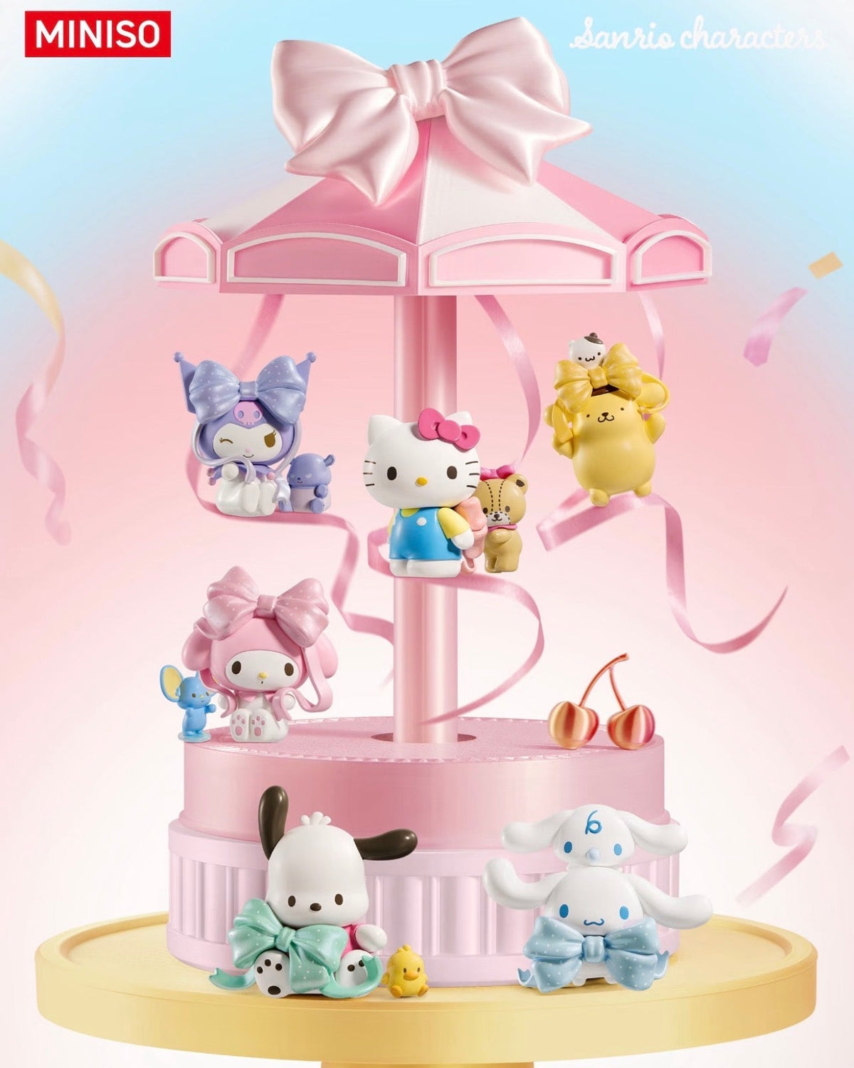 Miniso x Sanrio Characters Heartfelt Bow
