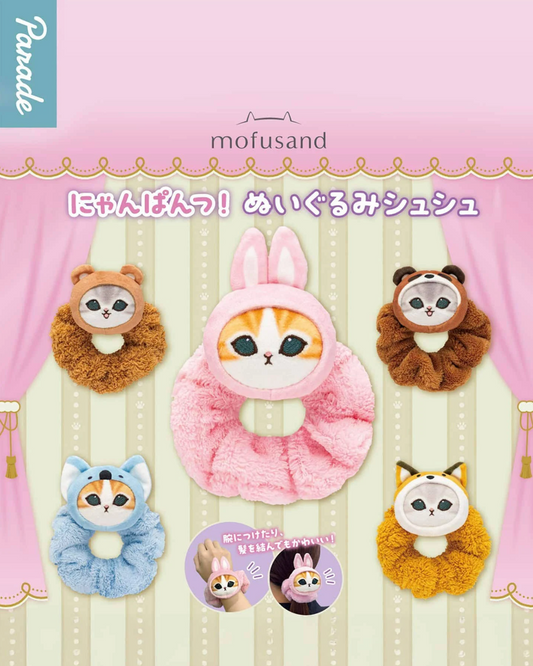 Parade x Mofusand Meow Pants! Plush Scrunchies