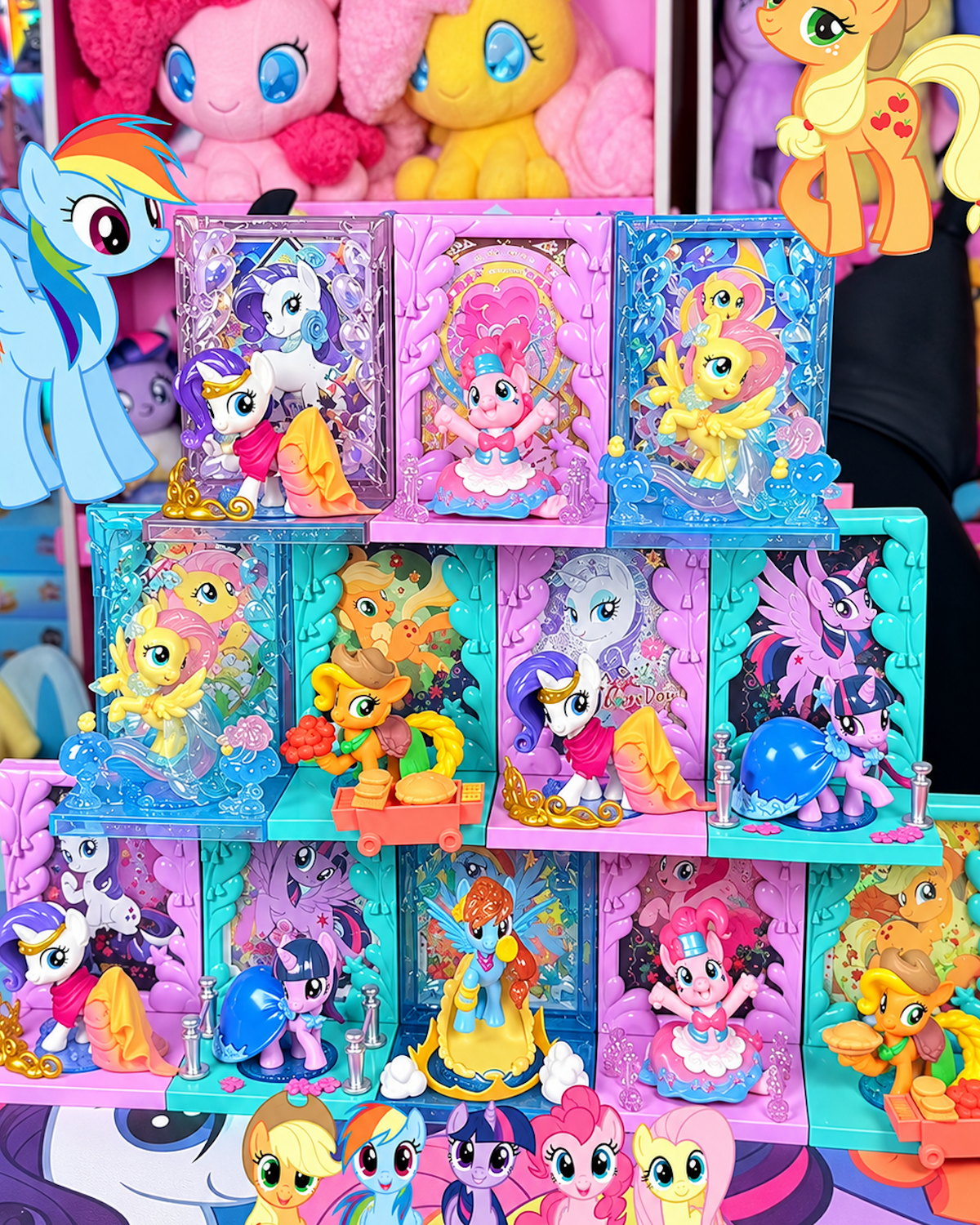 Kayou x My Little Pony Magic Scene Series Stamp Figure