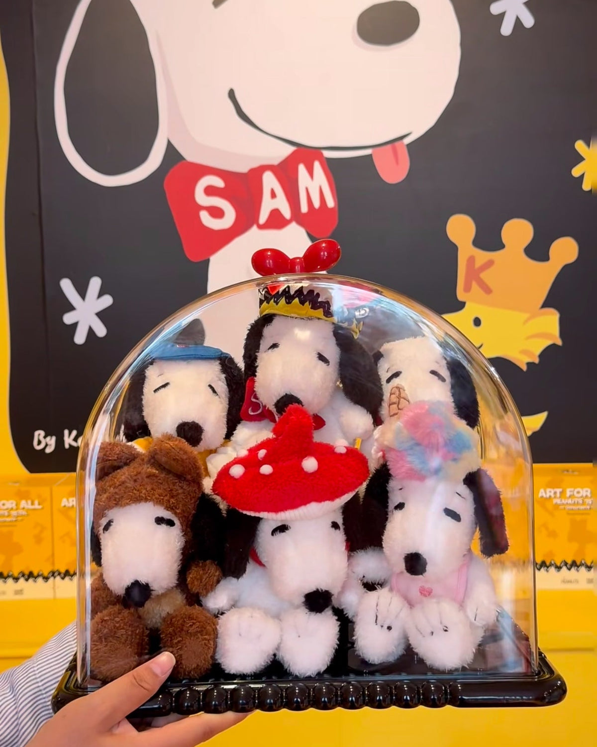 Paws Nova x Peanuts Snoopy 75 Years Anniversary Art For All Series Plush