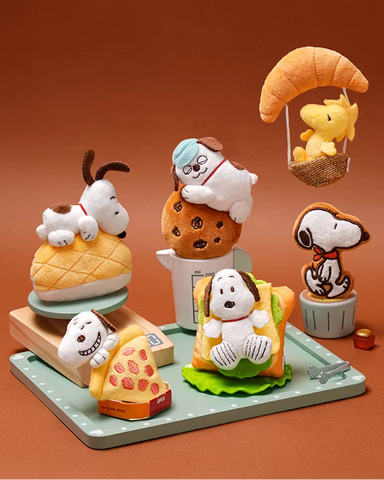 M&G Shop x Peanuts Snoopy Bakery Today's Specials Magnetic Plush