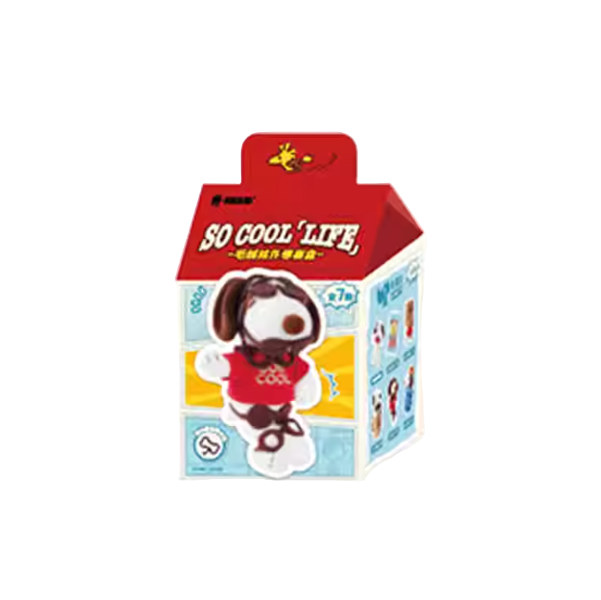 [Pre-Order, Ships Nov 2025] M&G Shop x Peanuts Snoopy So Cool Life Keychain Plush