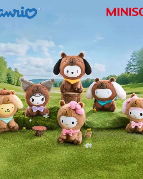 Sanrio Characters Capybara Vinyl Plush