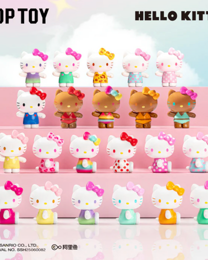 TOPTOY x Sanrio Hello Kitty Summer Rainbow Candy Mini Figures
