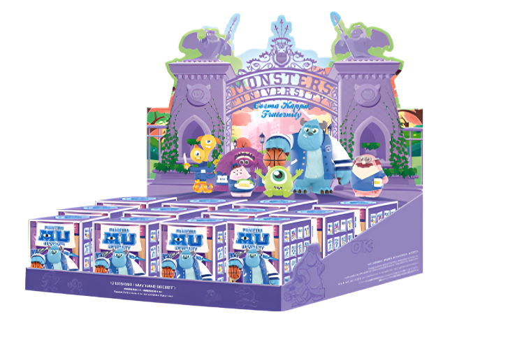 Pop Mart x Disney Pixar Monsters University Oozma Kappa Fraternity
