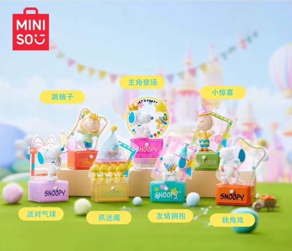 Miniso x Snoopy Party Time