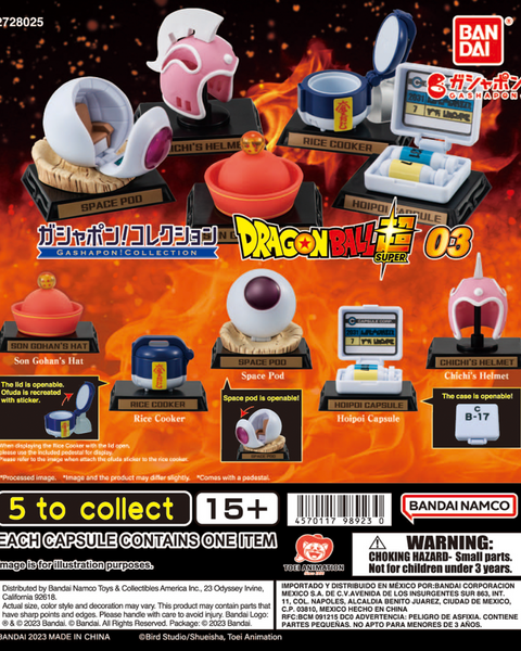 Gashapon Bandai Dragon Ball Super Collection 3