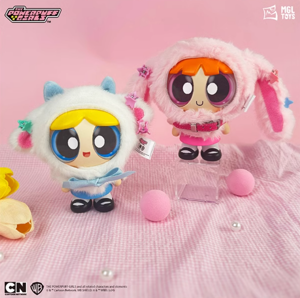 TOPTOY x The Powerpuff Girls Animal Cape Vinyl Plush – WooHoo New York