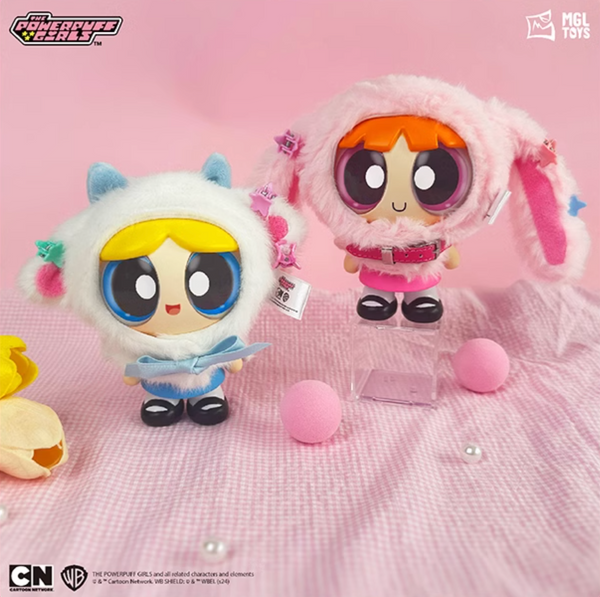 [Pre-Order, Ships Mar 2025] TOPTOY x The Powerpuff Girls Animal Cape Vinyl Plushy