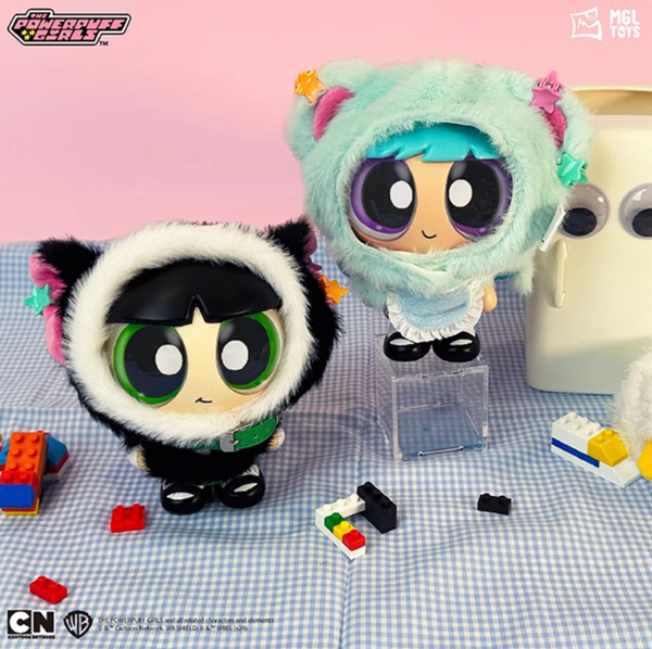 [Pre-Order, Ships Mar 2025] TOPTOY x The Powerpuff Girls Animal Cape Vinyl Plushy