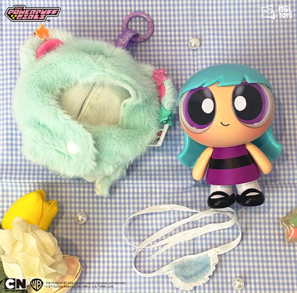 [Pre-Order, Ships Mar 2025] TOPTOY x The Powerpuff Girls Animal Cape Vinyl Plushy