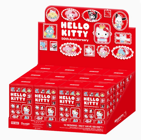 Pop Mart x Sanrio Characters Hello Kitty 50th Anniversary