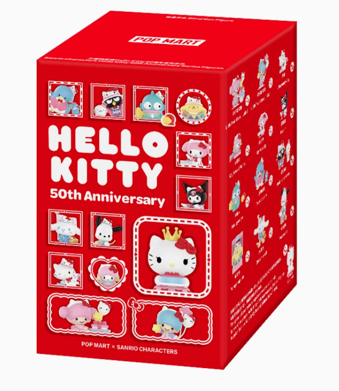 pop mart サンリオ　ハローキティ　50th アニバーサリー Sanrio characters Hello Kitty 50th Anniversary シリーズ