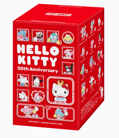 Pop Mart x Sanrio Characters Hello Kitty 50th Anniversary – WooHoo
