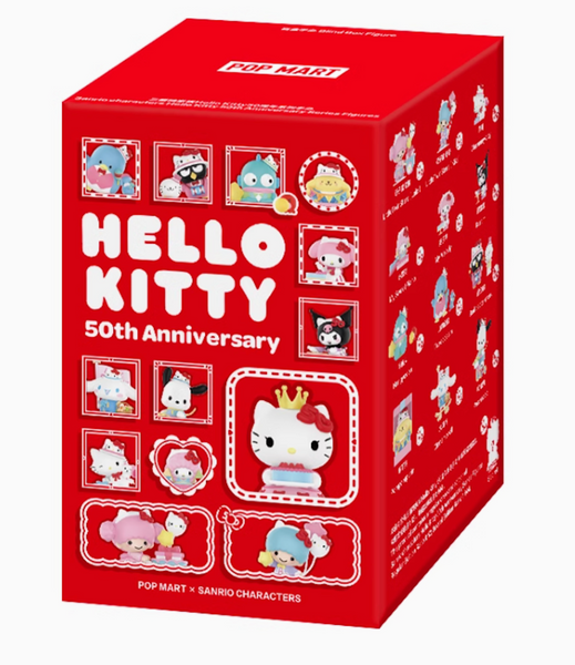 Pop Mart x Sanrio Characters Hello Kitty 50th Anniversary