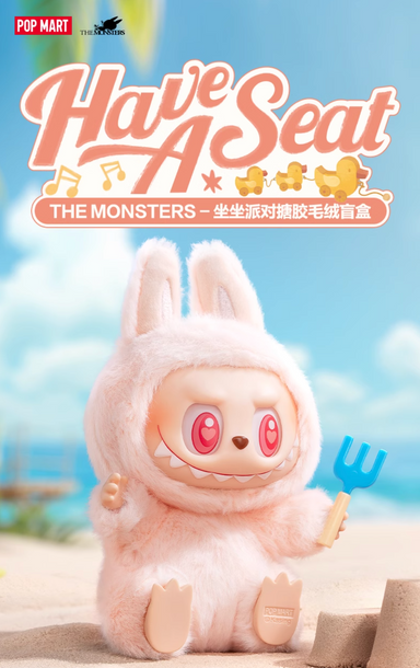 Pop Mart x The Monsters Labubu Have A Seat Vinyl Plush