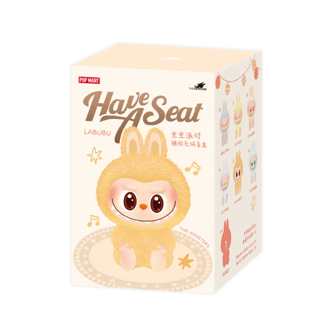 [Pre-Order, Ships Apr 2025] Pop Mart x The Monster Labubu Have A Seat Plushy