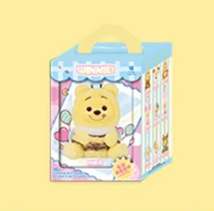 Miniso x Disney Winnie the Pooh Naughty Team Vinyl Plushy