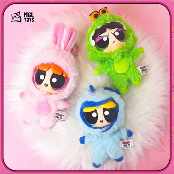 [Pre-Order, Ships Mar 2025] MGL Toys x The Powerpuff Girls Party Vinyl Plushy