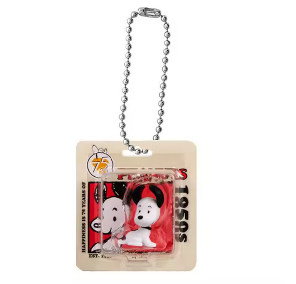 Bandai x Peanuts Snoopy 75th Anniversary Miniature Collection Complete Set of 6