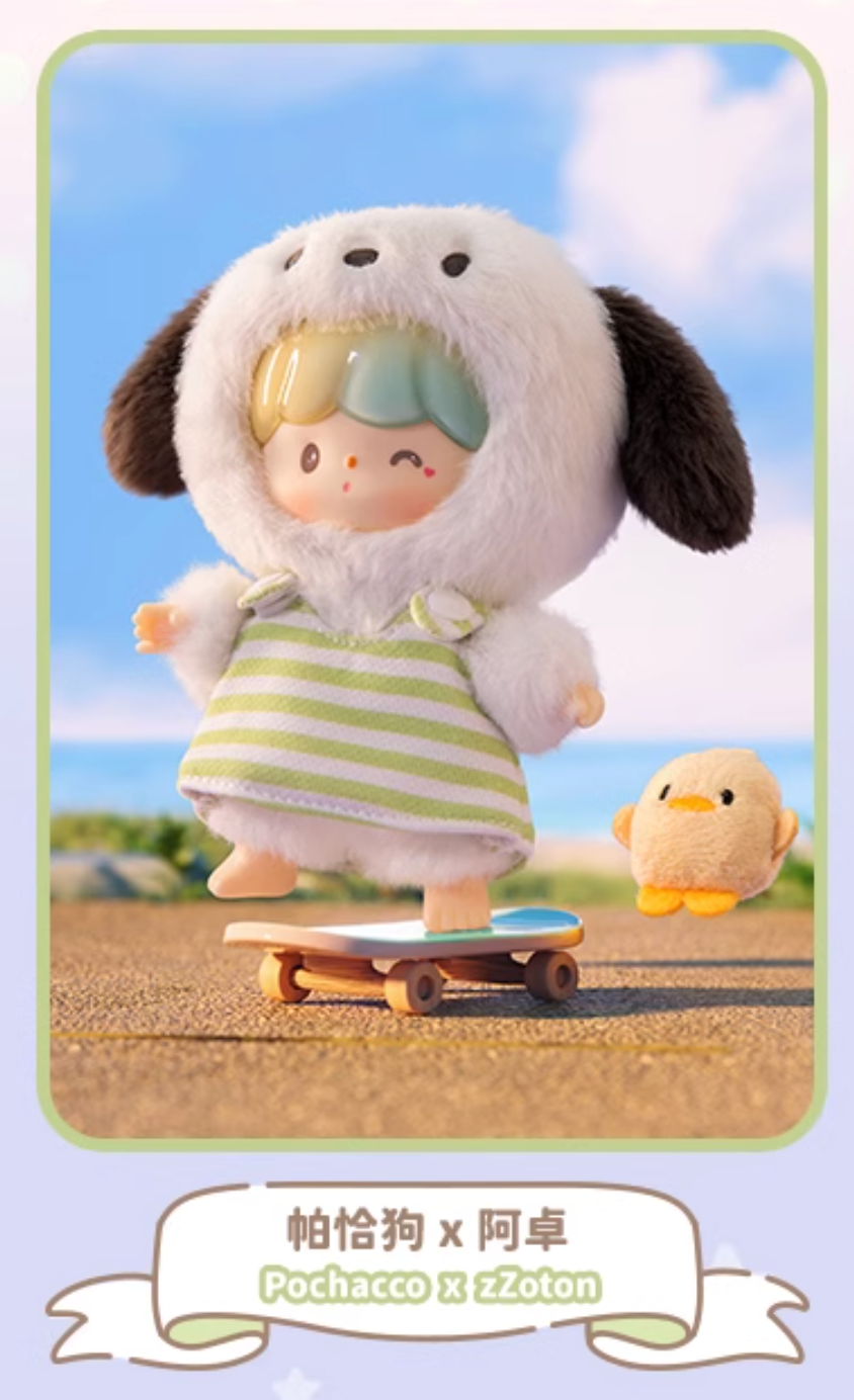zZoton x Sanrio Character Love League Buddies Vinyl Plush