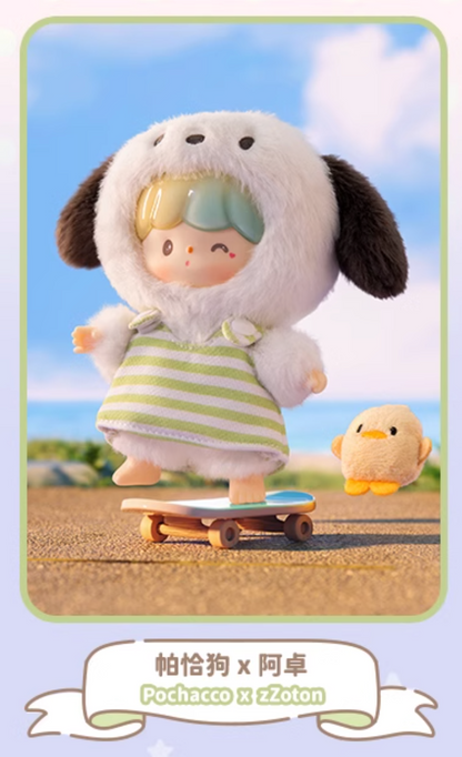 zZoton x Sanrio Character Love League Buddies Vinyl Plush