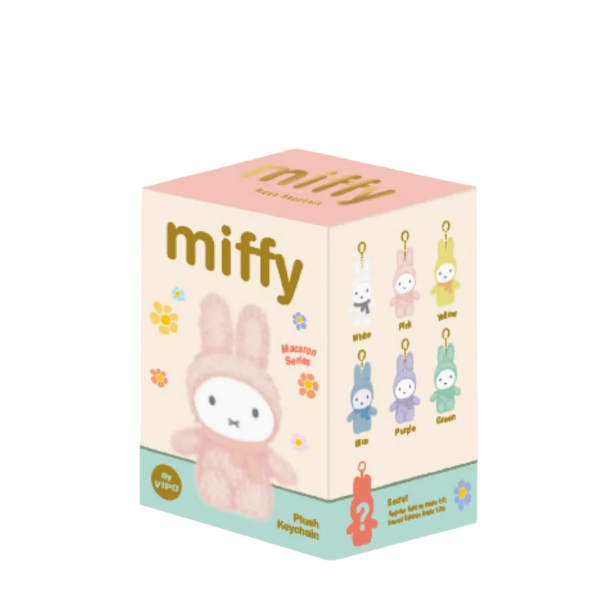 Vipo x Miffy Macaron Plush Series 1 - Sitting Position