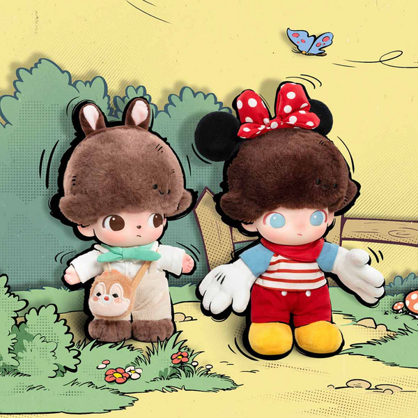Pop Mart x Dimoo World x Disney Series Vinyl Plush Keychain