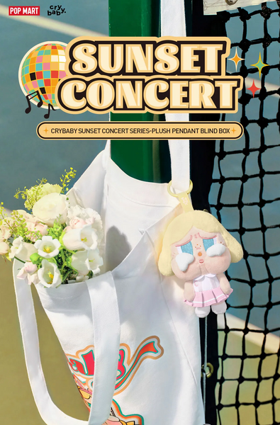 Pop Mart x CRYBABY Sunset Concert Plush Pendant
