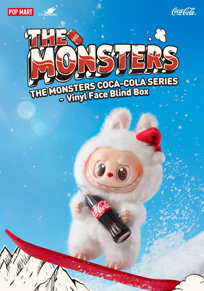 Pop Mart x The Monsters Coca-Cola Series Vinyl Plush (Opened Box)