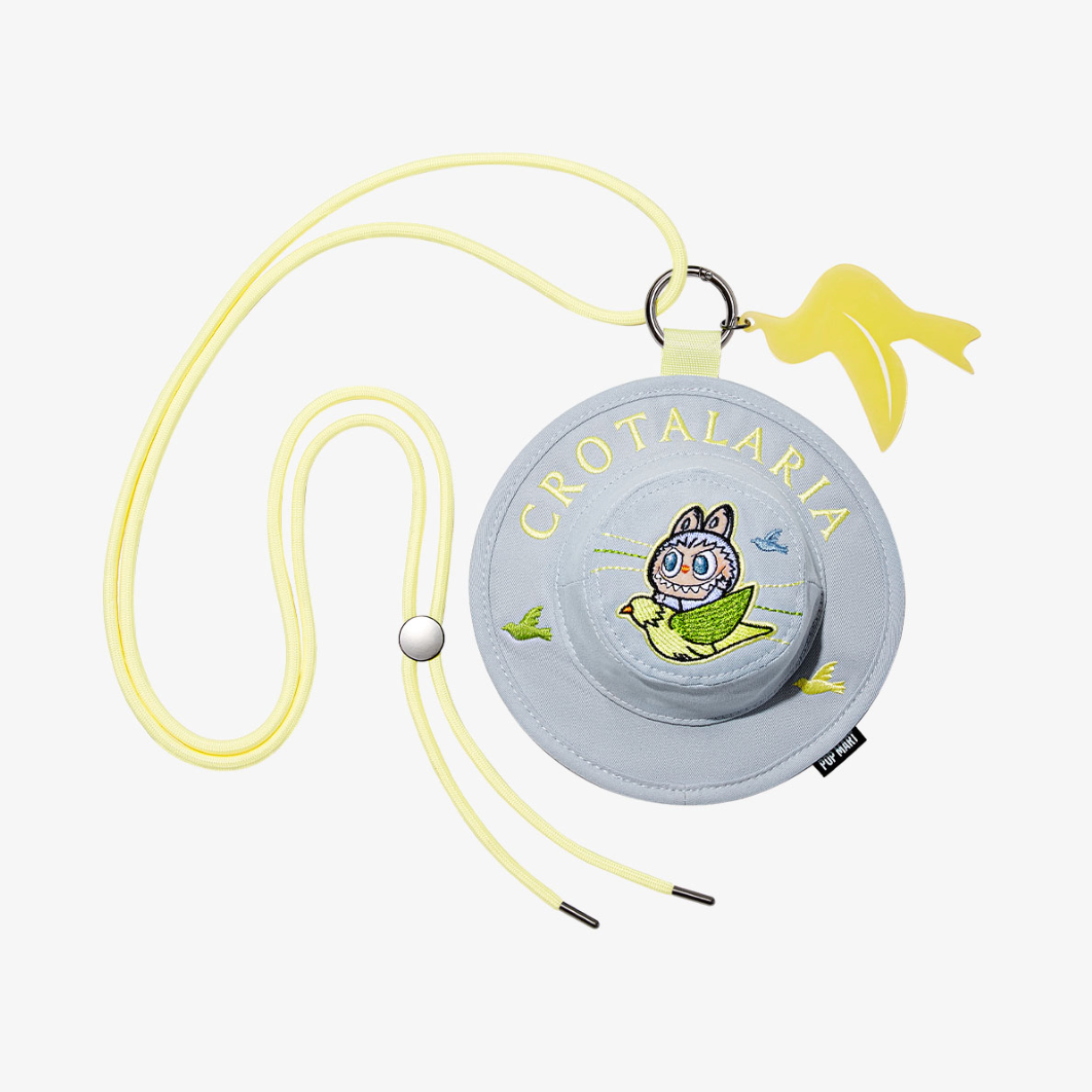 Pop Mart x The Monsters Labubu Fall In Wild Series Bucket Hat Mini Bag