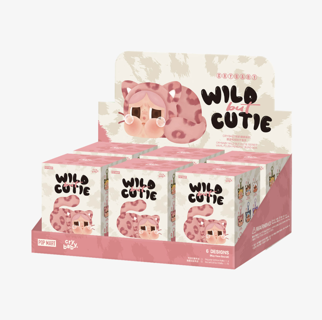 Pop Mart x Crybaby Wild But Cutie Series Vinyl Plush