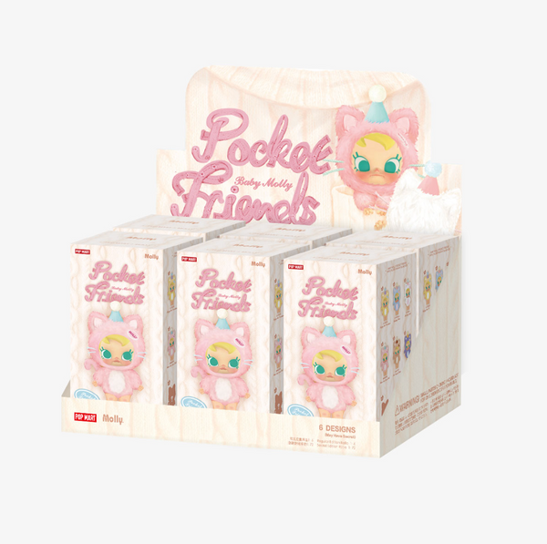 Pop Mart x Baby Molly Pocket Friends Series Vinyl Plush