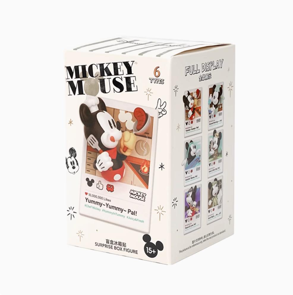 Miniso x Disney Mickey Mouse Enjoy Life with Fun Fridge Magnet