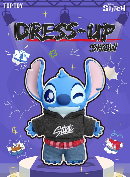 TOPTOY x Disney Stitch Dress-Up Show Vinyl Plush