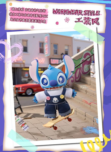 TOPTOY x Disney Stitch Dress-Up Show Vinyl Plush
