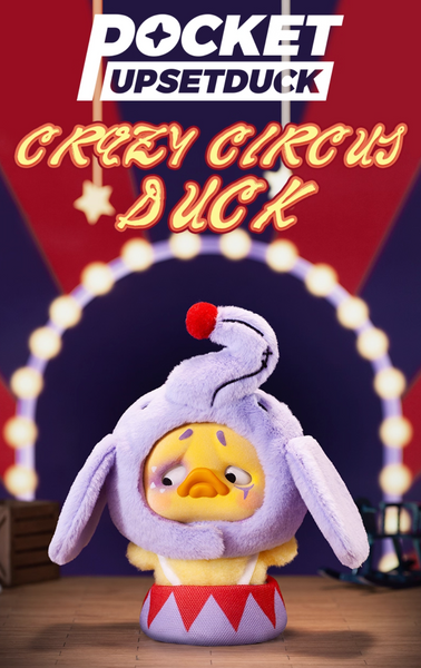RongCreator 1983 x Upsetduck Crazy Circus Duck Vinyl Plush