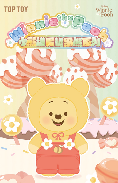 TOPTOY x Disney Winnie the Pooh Candy Bear Vinyl Plush