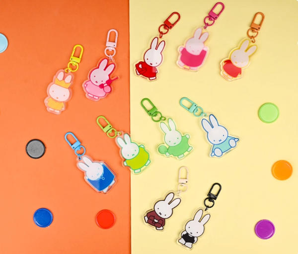 Reesee x Miffy Plush Pendant Dopamine