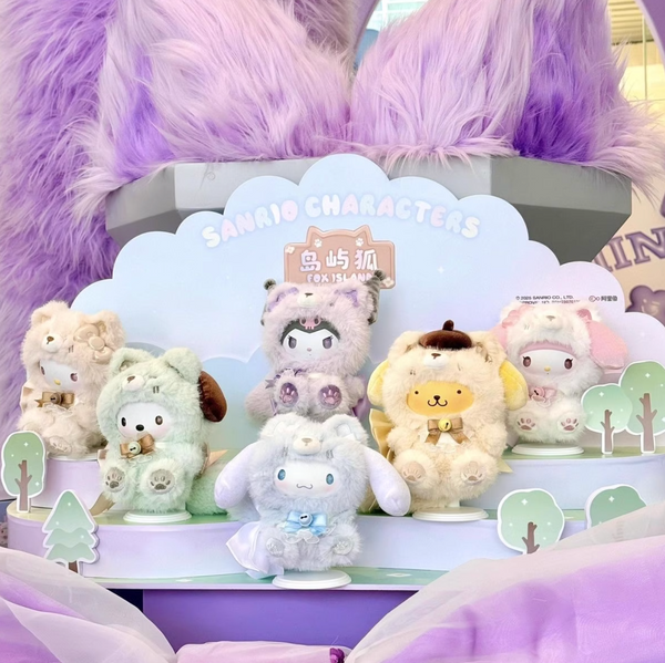 [Pre-Order, Ships Oct 2025] Miniso x Sanrio Characters Fox Island Vinyl Plush