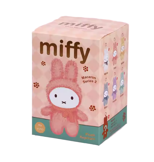 [Pre-Order, Ships Oct 2025] Vipo x Miffy Macaron Plush Series 2 - Standing Position