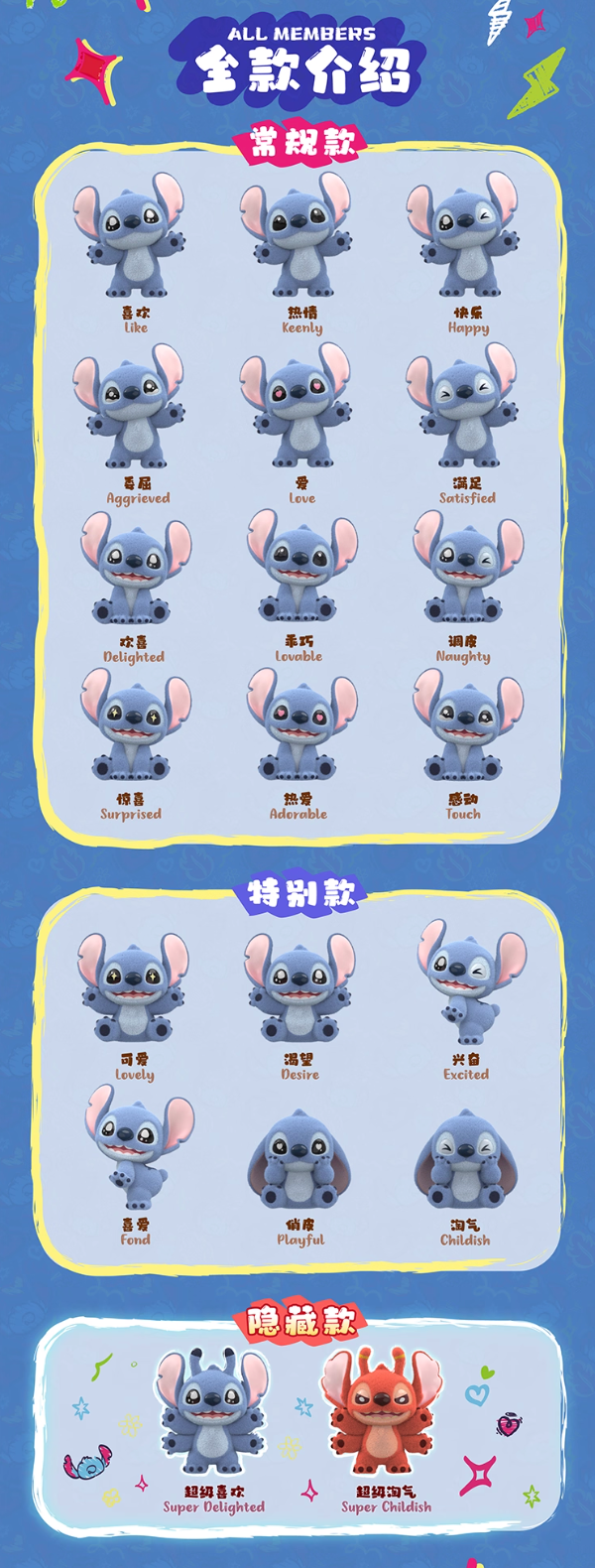 TOPTOY x Disney Stitch Mini Fluffy