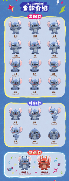 TOPTOY x Disney Stitch Mini Fluffy