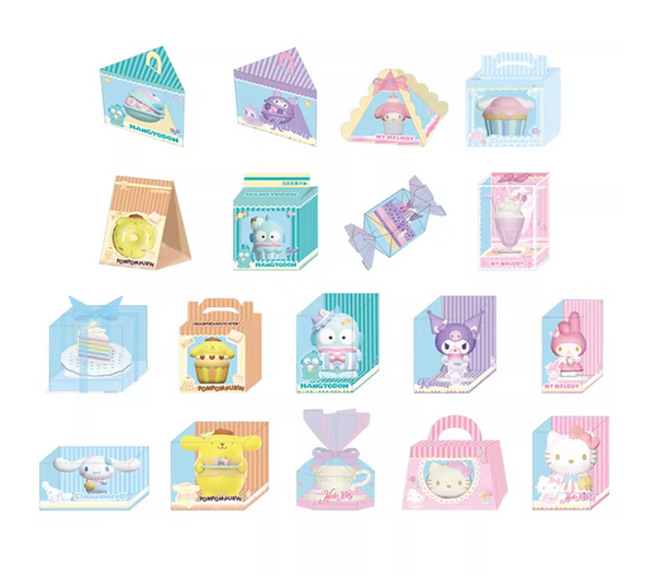 Jandoon x Sanrio Characters Dessert Mini Figures