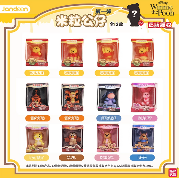 Jandoon x Disney Winnie the Pooh Mini Figures