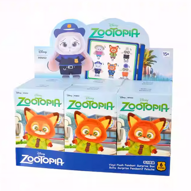 Miniso x Disney Zootopia Vinyl Plush – WooHoo New York Miniso x Disney Zootopia Vinyl Plush – WooHoo New York